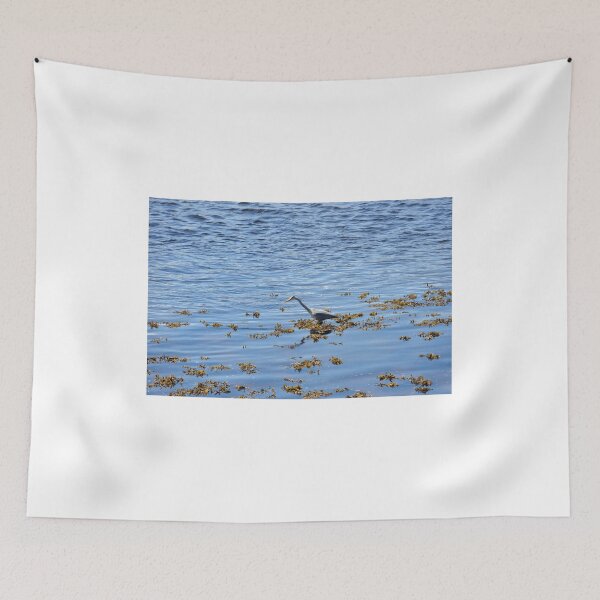 Item preview, Heron hunting for fish on the River Tweed designed and sold by Richard Flint.