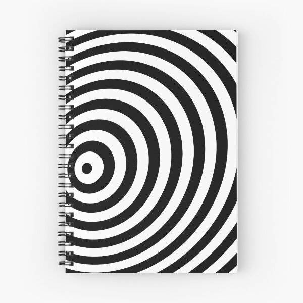 Item preview, Modern Black & White Geometric Optical Illusion designed and sold by badbugs.