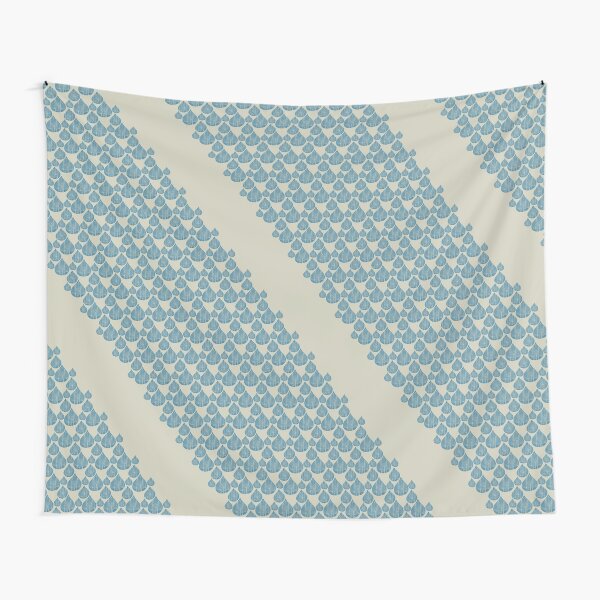 Aperçu de l'œuvre Gouttes bleues créée et vendue par Aurore art print studio.