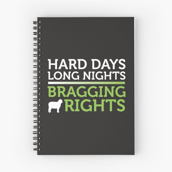Item preview, Hard Days Long Nights Bragging Rights County Fair Show Time designed and sold by shoutoutshirtco.