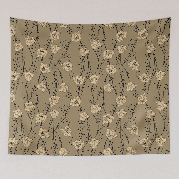 Item preview,  Chic Floral Bege Bege designed and sold by Lady Bruniere.