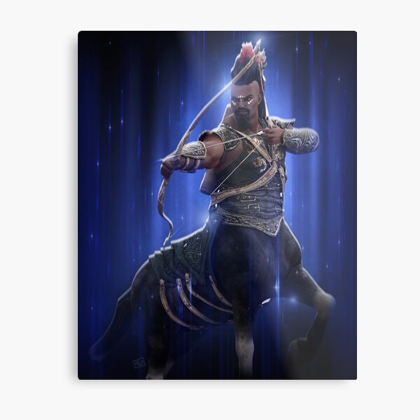 Sagittarius (Male) Metal Print