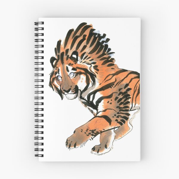 Item preview, Red Crested Tiger designed and sold by Laura Pauselli.