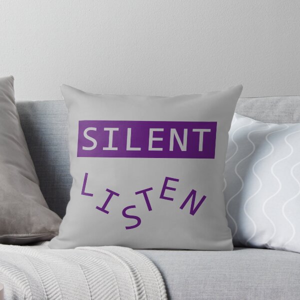 Item preview, Silent Listen Antigram Anagram Wordplay design designed and sold by GetItGiftIt.
