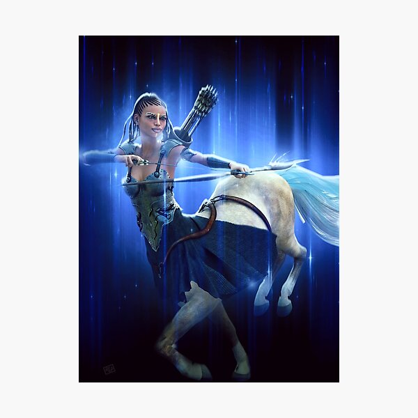 Sagittarius (Female) Photographic Print