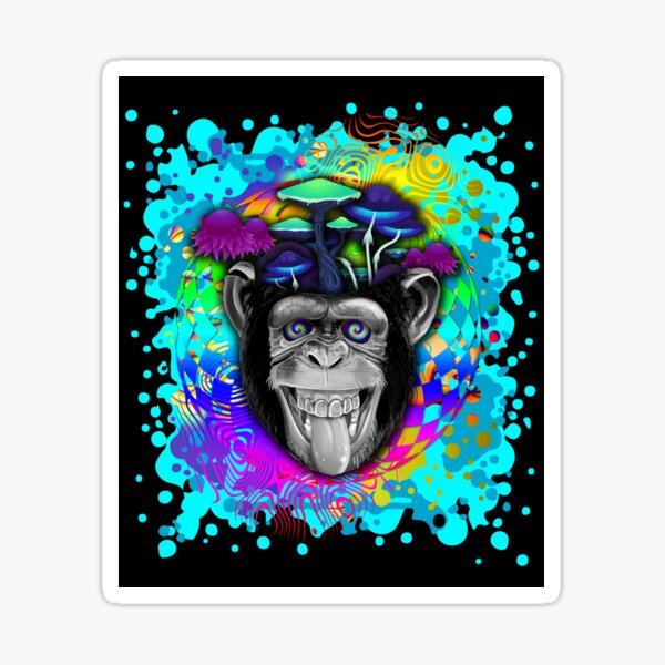 STONED APE THEORY Sticker
