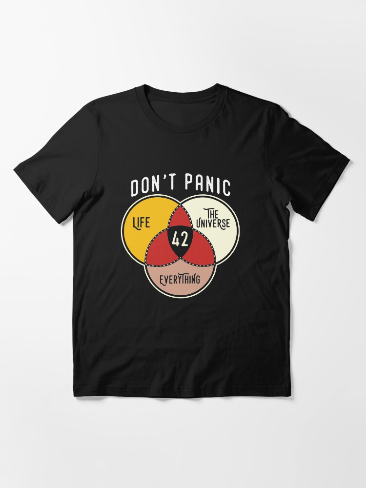 Alternate view of 42 The Answer to Life, The Universe, and Everything Essential T-Shirt