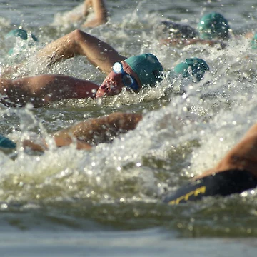 Artwork thumbnail, Competitive Swimmer by FabPosters4Less