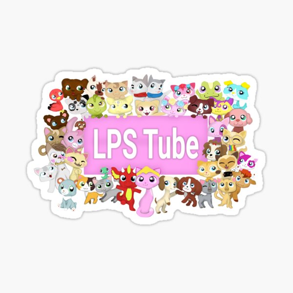 LPS Tube Mascot Group! Sticker