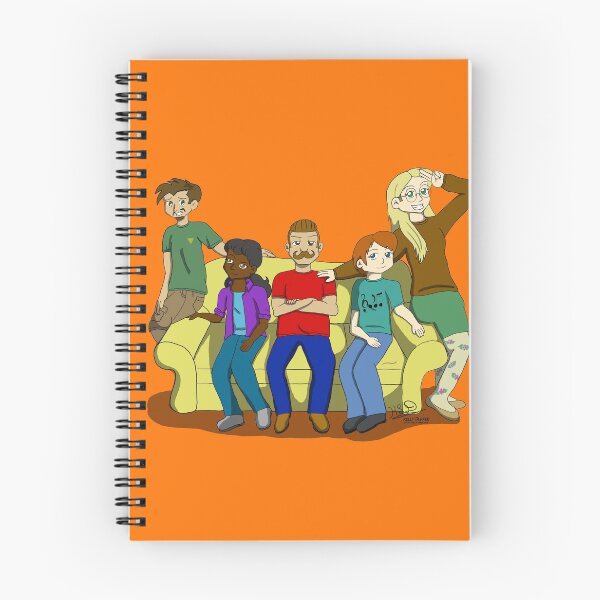 Item preview, Crowded Couch designed and sold by Kelyne Art.