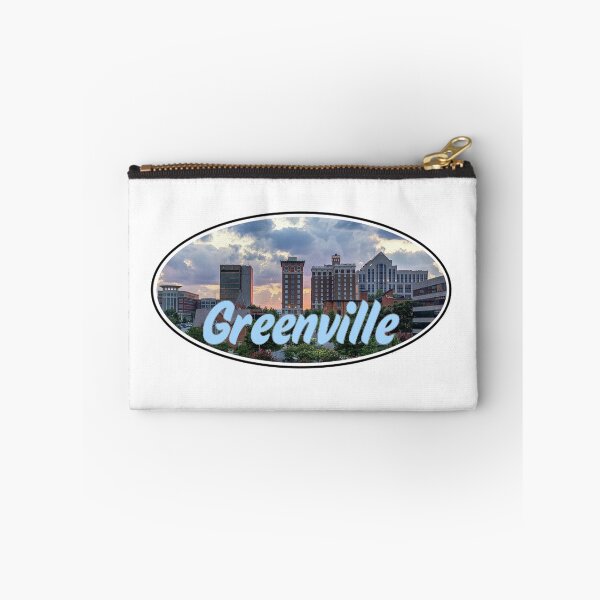 Artikelvorschau, Die Skyline von Greenville SC entworfen und verkauft von SwampfoxDesign.