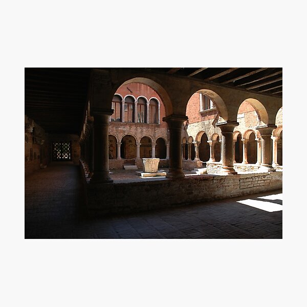 Kreuzgang von Sant'Apollonia Fotodruck