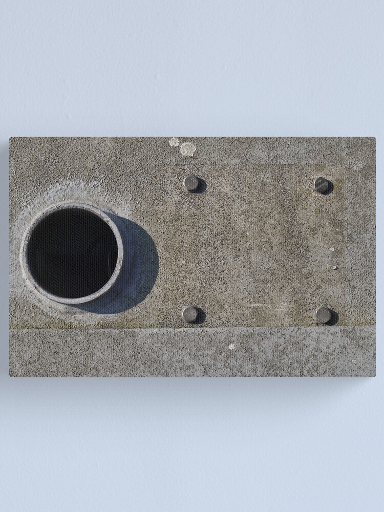 Alternate view of Hole and bolts Canvas Print