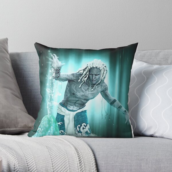 Aquarius (Male) Throw Pillow