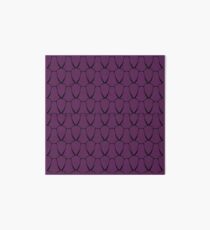 Design blocks, on deep Pink Art Board Print