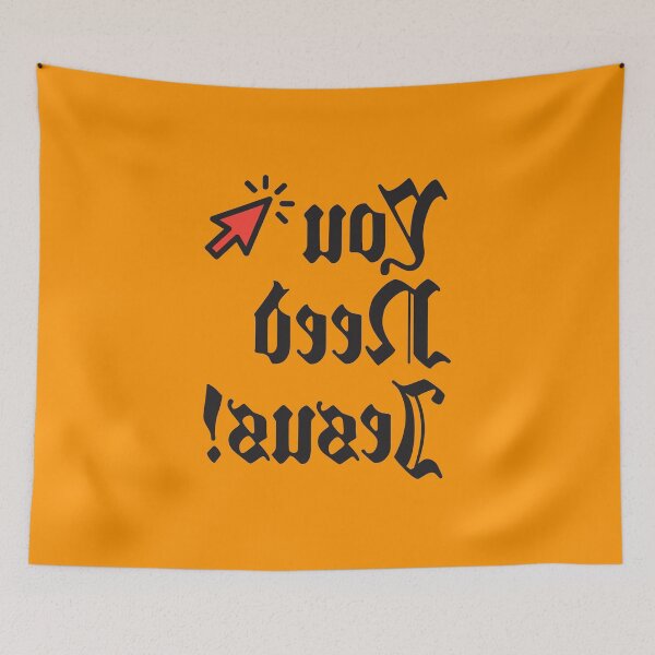 Item preview, (orange) YOU NEED JESUS! designed and sold by square1studio.
