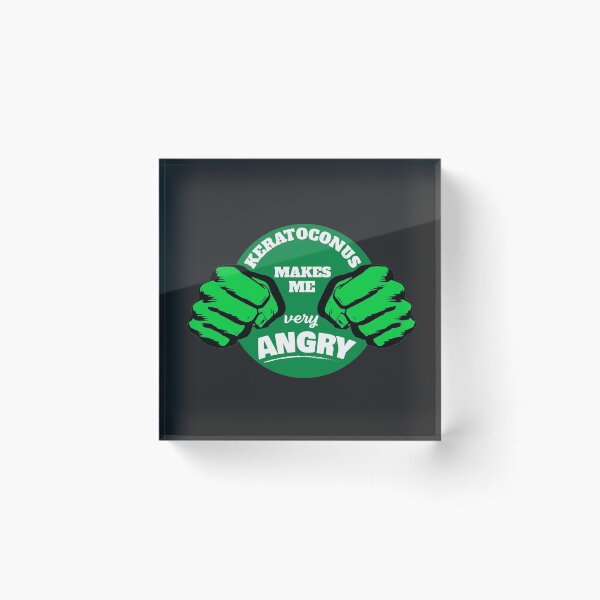 Item preview, Keratoconus Makes Me Very Angry - KC Angry Shirt - KC t shirt - KC tee - Angry Keratoconus designed and sold by happygiftideas.