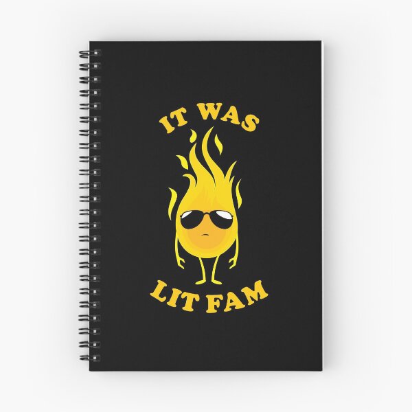 Item preview, It Was Lit Fam designed and sold by Yipptee Shirts.