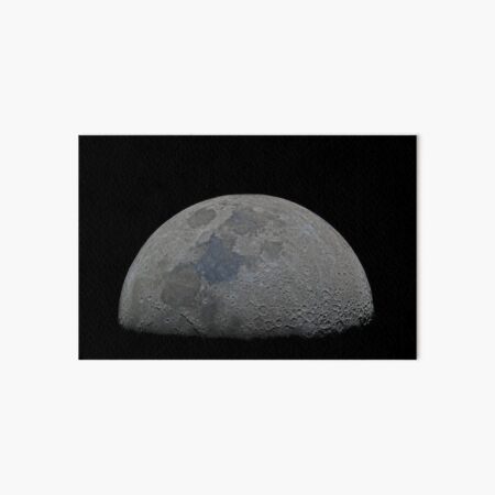 Half moon high resolution Art Board Print