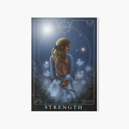 Strength - Donatella Art Board Print