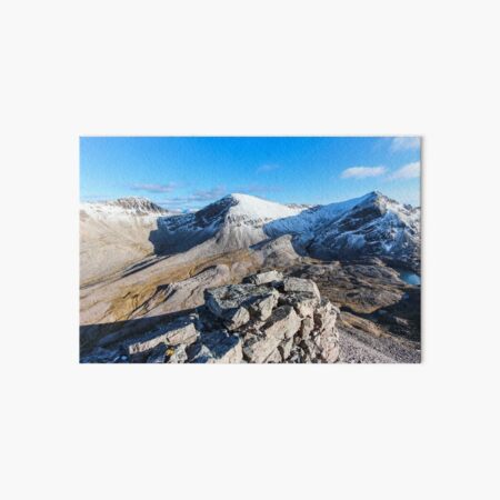 Beinn Eighe from Ruadh-stac Beag Art Board Print