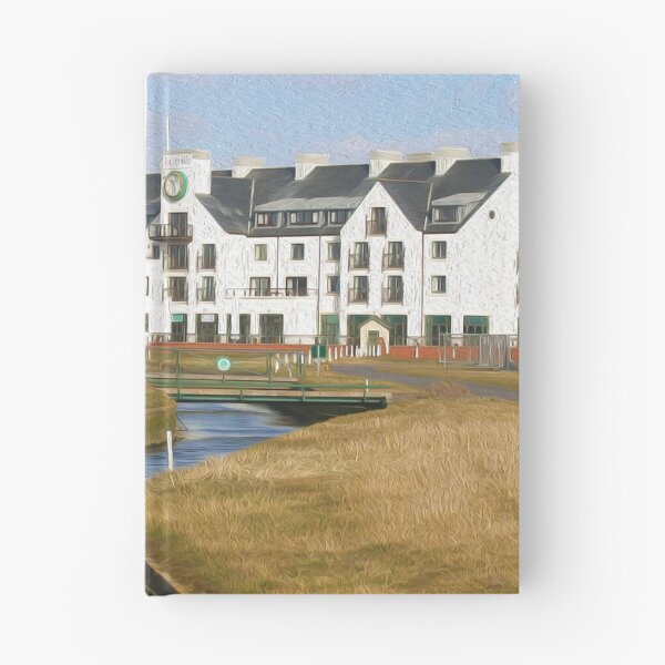 Item preview, Carnoustie golf course oil paint effect (2) designed and sold by Julie Bell.