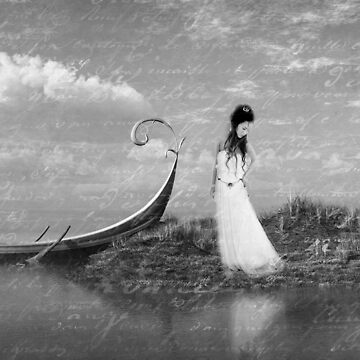 Artwork thumbnail, So Far From Home B/W by Pamela Bates