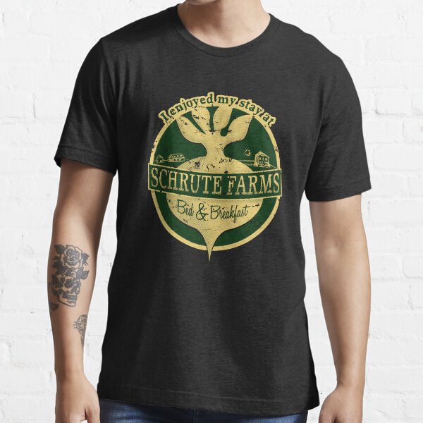Ich habe meinen Aufenthalt in Schrute Farms (Green) genossen Essential T-Shirt