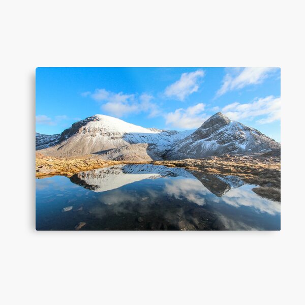 Beinn Eighe Reflections Metal Print