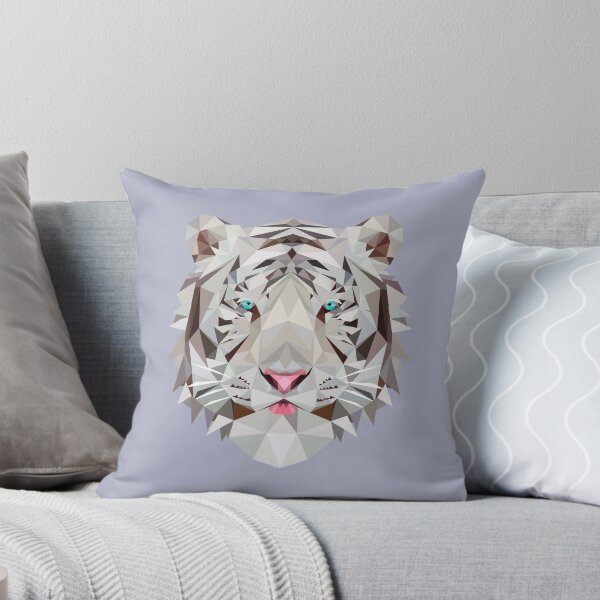 Item preview, Low-Poly White Tiger designed and sold by Mesomex.