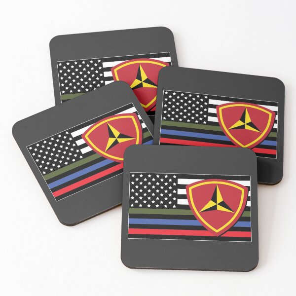 Item preview, Flag: 3rd Marine Division   designed and sold by CM-PD.