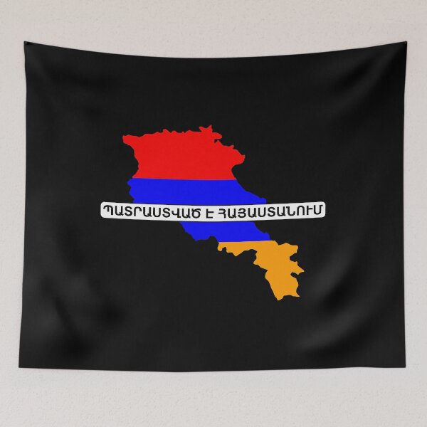 Item preview, Armenia flag map designed and sold by tony4urban.