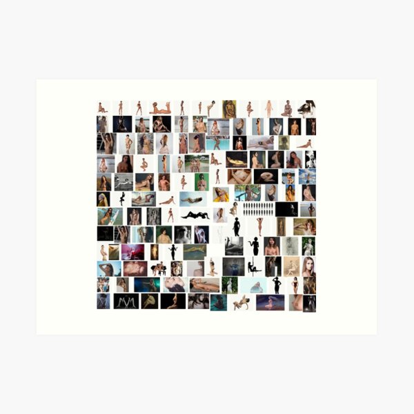 #photography #collection #art #color image typescript people square Art Print