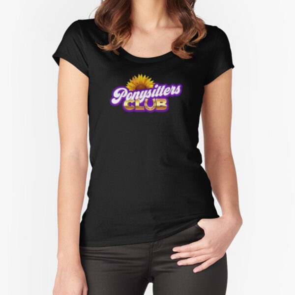 Ponysitters Club Fitted Scoop T-Shirt