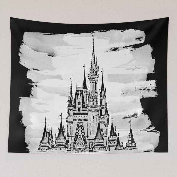 Item preview, Black and White Magic Castle Paint designed and sold by FandomTrading.