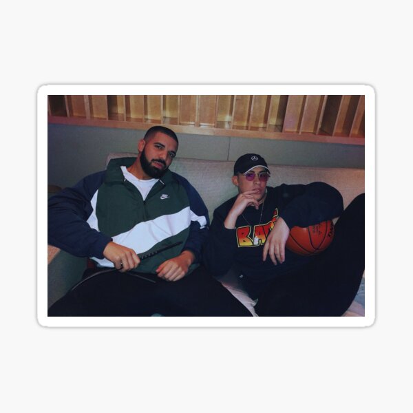 DRAKE X BAD BUNNY Sticker