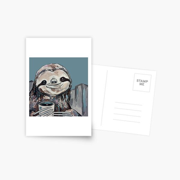 Item preview, Coffee sloth designed and sold by starheadboy.