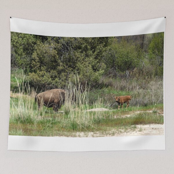 Item preview, Obligatory Mother's Day Baby Bison Portrait designed and sold by Bryan Spellman.