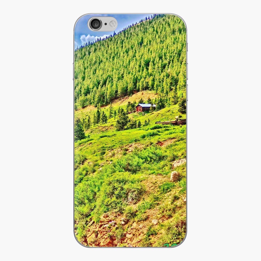 Roaring Fork River at Independence Ghost Town iPhone Skin