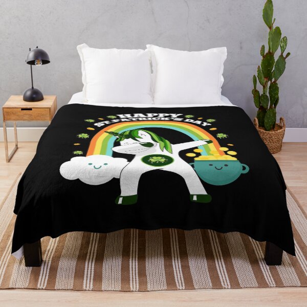 Item preview, Funny dabbing unicorn St Patricks day graphic - Ireland fans designed and sold by Pummli.