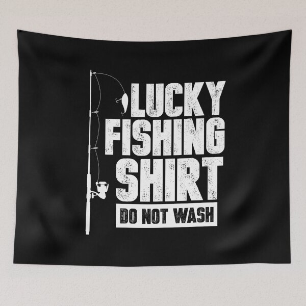 Artikelvorschau, Funny Lucky Fishing print Perfect Gift For FIshermen entworfen und verkauft von Pummli.
