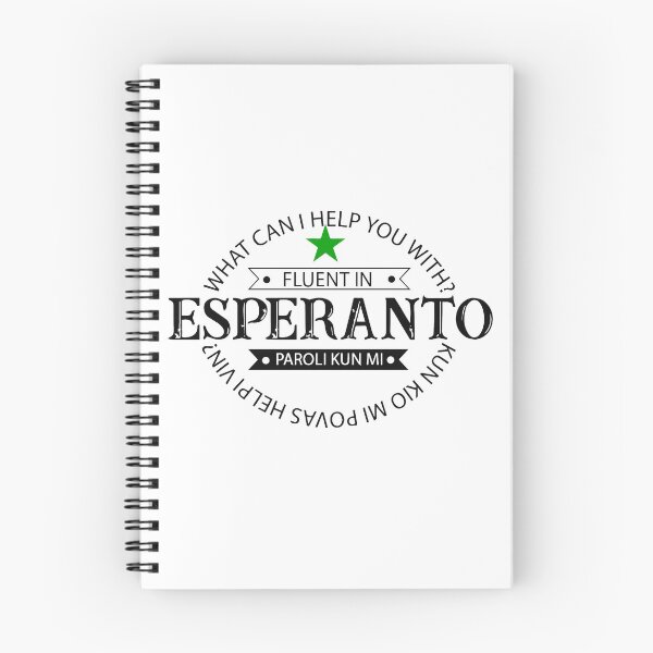Item preview, Fluent in Esperanto, paroli kun mi. designed and sold by Pegasene.