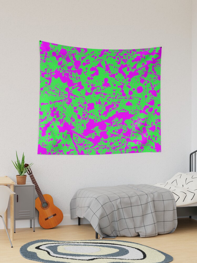 Green and best sale pink tapestry