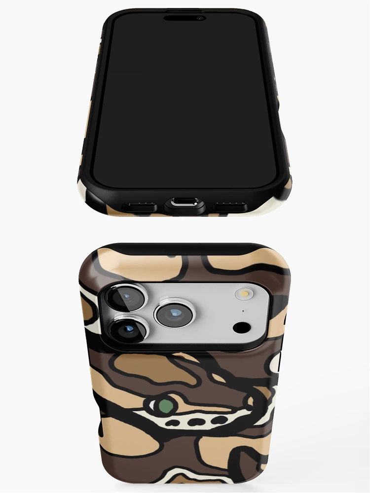 Thumbnail 3 of 4, iPhone Case, Bold Ball Python - Normal designed and sold by Morgan Carpenter.