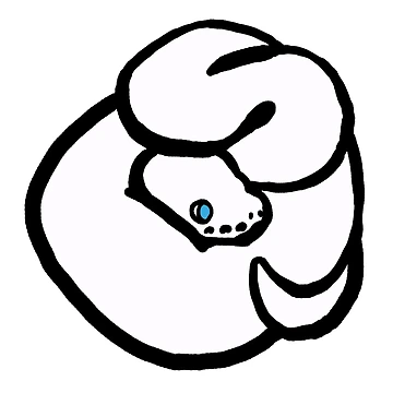 Artwork thumbnail, Bold Ball Python - BEL by Morgan Carpenter