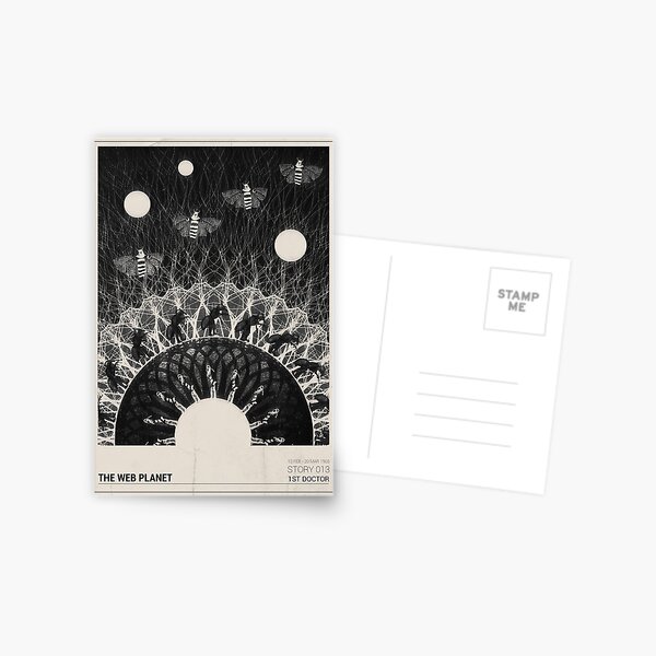 The Web Planet Postcard