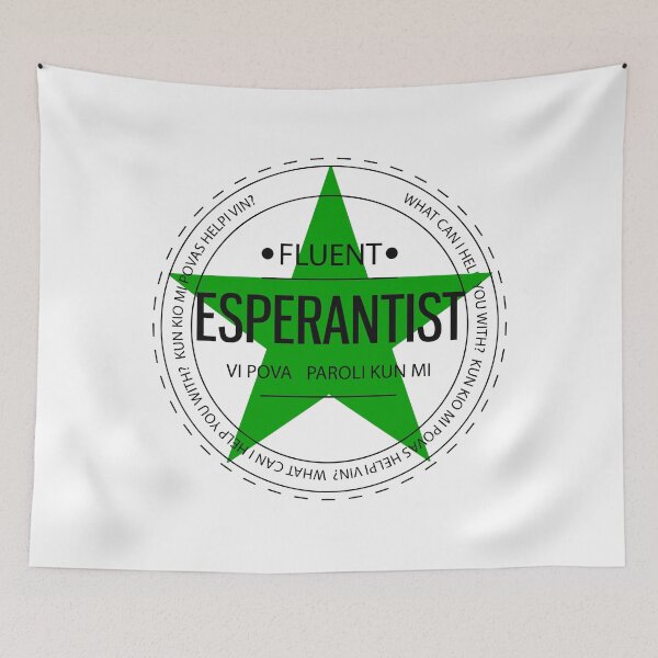 Item preview, Fluent Esperantist.  Vi pova paroli kun me. designed and sold by Pegasene.