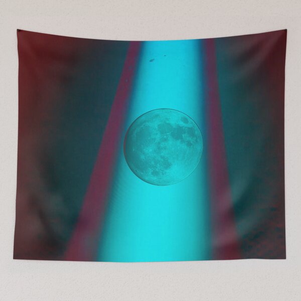 Item preview, Neon Blue Moon 34 designed and sold by ATJones.