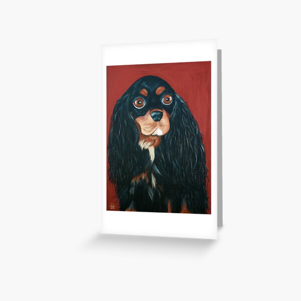 Cavalier King Charles Spaniel Greeting Card