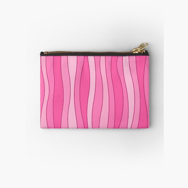 Item preview, lines - waves - pink pattern designed and sold by He-Be.